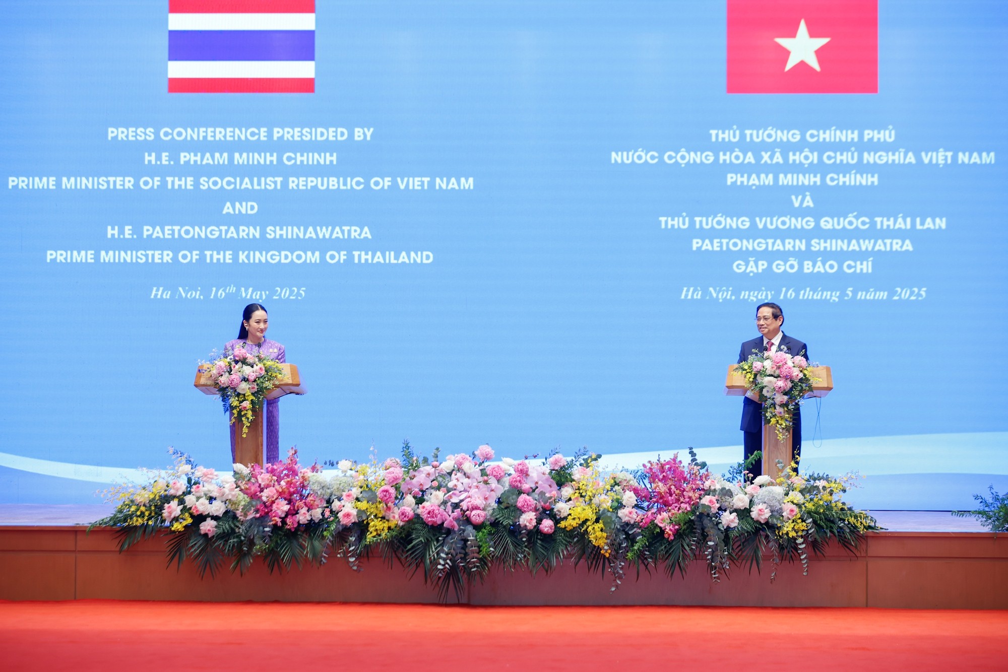 Hai nhà lãnh đạo cho biết, hai bên cũng thống nhất về việc tăng cường phối hợp, trao đổi về các vấn đề khu vực và quốc tế cùng quan tâm - Ảnh: VGP/Nhật Bắc img3315-1747375588192232384068.jpg