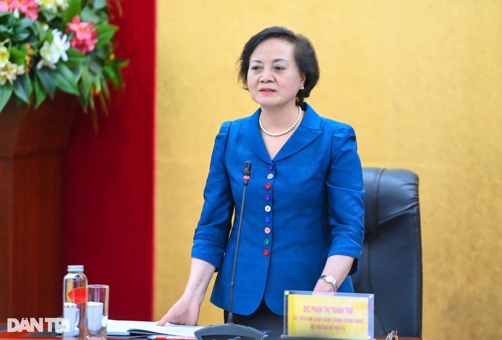 Bộ trưởng Bộ Nội vụ Phạm Thị Thanh Trà (Ảnh: Hải Long). a2.jpg