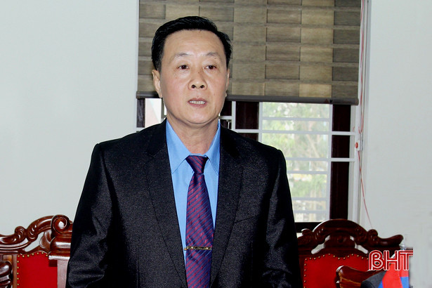 Công đoàn Hà Tĩnh - Bôlykhămxay chia sẻ kinh nghiệm hoạt động