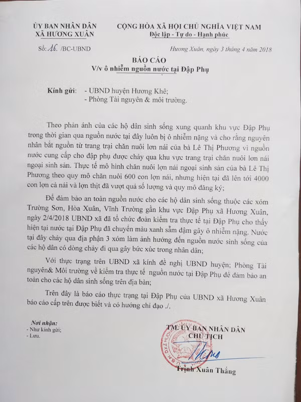 hang chuc nguoi dan dap chan muong thoat nuoc trang trai chan nuoi