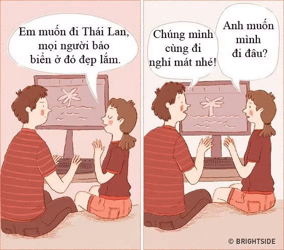 su khac biet giua yeu that long va su rung dong nhat thoi