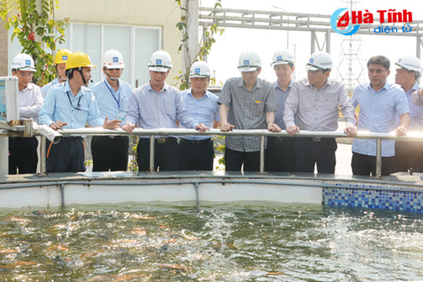 doan can bo uy vien du khuyet trung uong dang tham quan fomorsa ha tinh