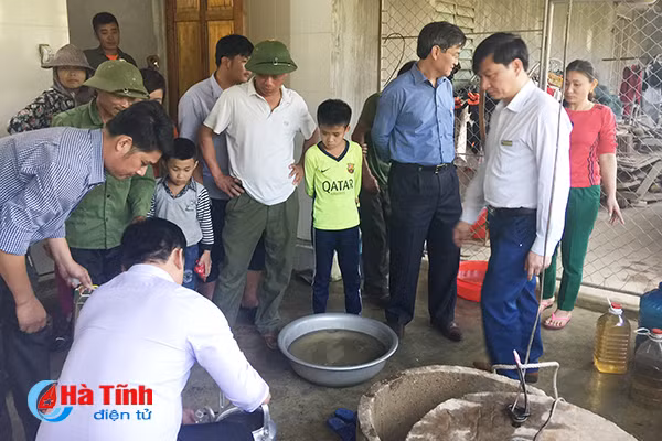 gieng nhiem dau o huong khe co the do ro ri tu tec dau