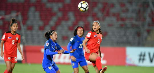 thai lan lan thu hai gianh ve du world cup bong da nu