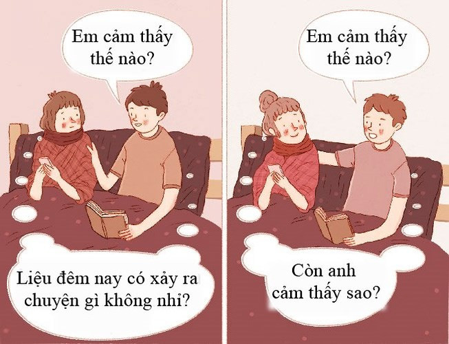 su khac biet giua yeu that long va su rung dong nhat thoi