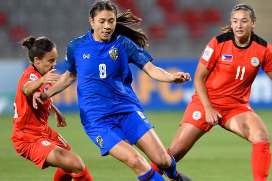 thai lan lan thu hai gianh ve du world cup bong da nu