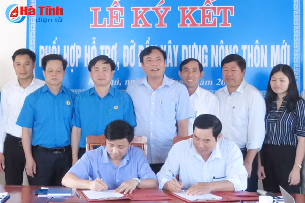 ldld ha tinh ho tro xa ky phu xay dung nong thon moi