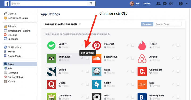 cach xac dinh va chan ung dung theo doi facebook ca nhan cua ban