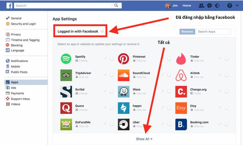 cach xac dinh va chan ung dung theo doi facebook ca nhan cua ban