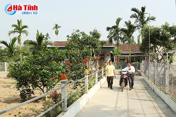 xay dung ntm o ha tinh ben vung tu khu dan cu kieu mau vuon mau