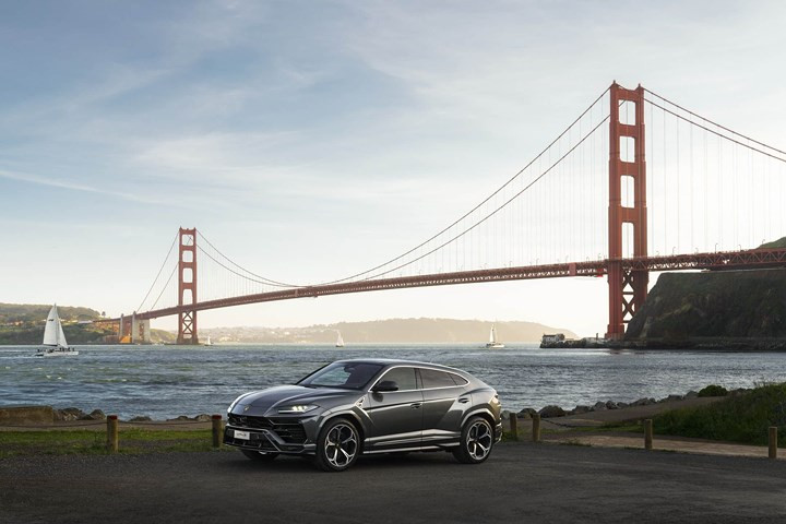 chum anh lamborghini urus tren khap the gioi