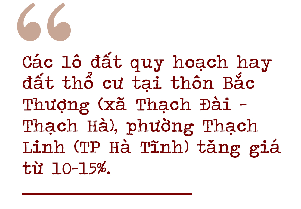 Giá bất động sản ở Hà Tĩnh tăng bất thường - nhận diện và thử tìm giải pháp (bài 1): “Sốt” từ thành thị đến nông thôn! ảnh 9 Giá bất động sản ở Hà Tĩnh tăng bất thường - nhận diện và thử tìm giải pháp (bài 1): “Sốt” từ thành thị đến nông thôn!