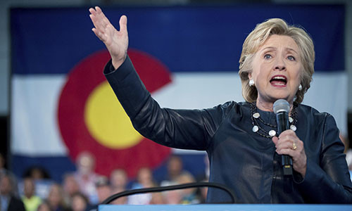 the gioi ngay qua ba clinton dan truoc ong trump 11 diem