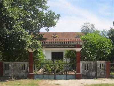 Nhà lưu niệm danh họa Nguyễn Phan Chánh bên dòng Tân Giang