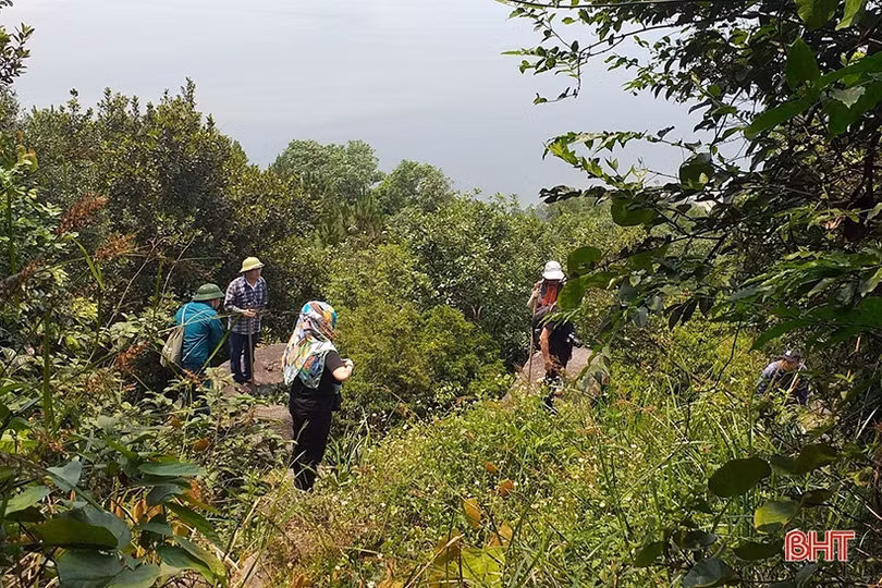 Tìm di sản trên núi Nam Giới