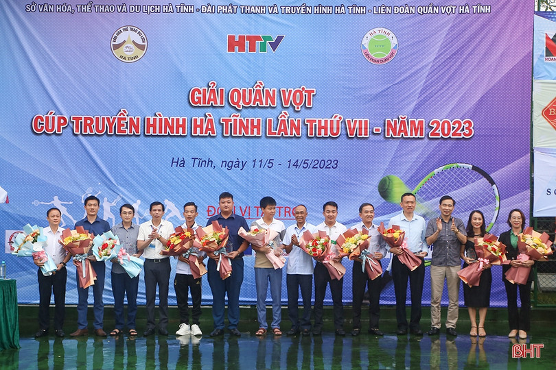 Khởi tranh Giải Quần vợt Cúp Truyền hình Hà Tĩnh năm 2023