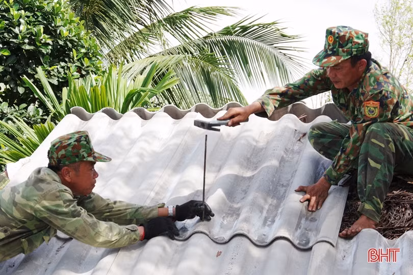 Ngôi nhà ấm tình quân dân nơi biên giới Hà Tĩnh