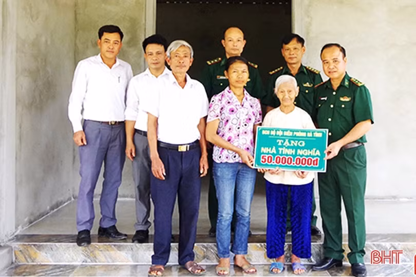 Ngôi nhà ấm tình quân dân nơi biên giới Hà Tĩnh