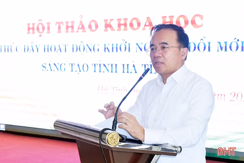 Thúc đẩy hoạt động khởi nghiệp đổi mới sáng tạo Hà Tĩnh