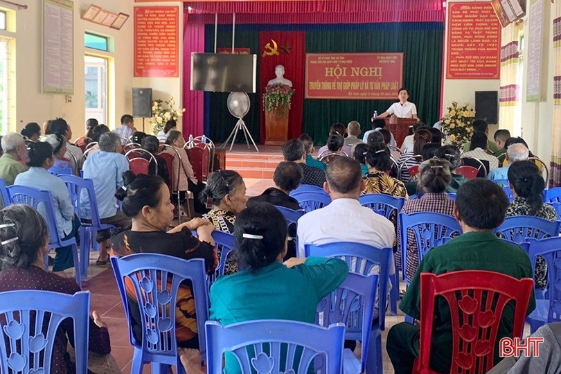 Trợ giúp pháp lý, tư vấn pháp luật cho người dân huyện Kỳ Anh