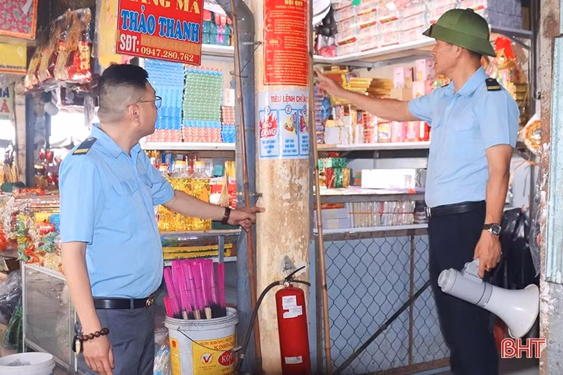 Phòng ngừa hỏa hoạn tại chợ, trung tâm thương mại dịp tết