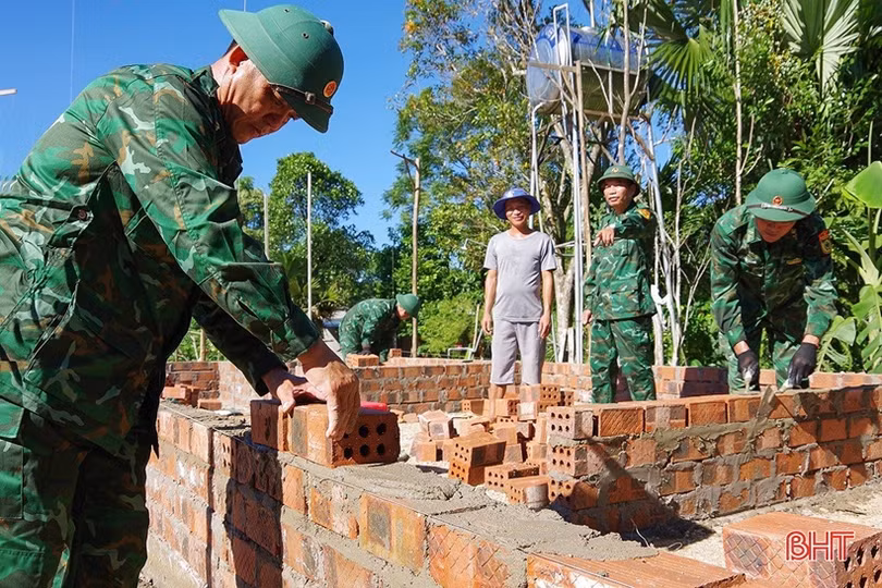 Ngôi nhà ấm tình quân dân nơi biên giới Hà Tĩnh