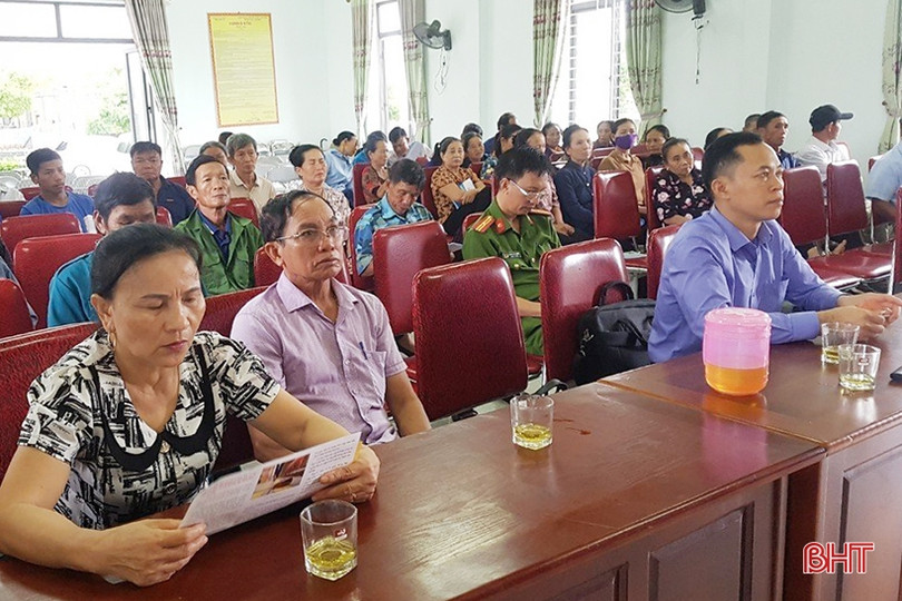 Trợ giúp pháp lý, tư vấn pháp luật cho người dân huyện Kỳ Anh