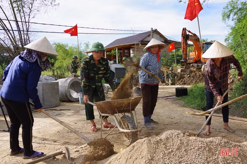 Ngôi nhà ấm tình quân dân nơi biên giới Hà Tĩnh