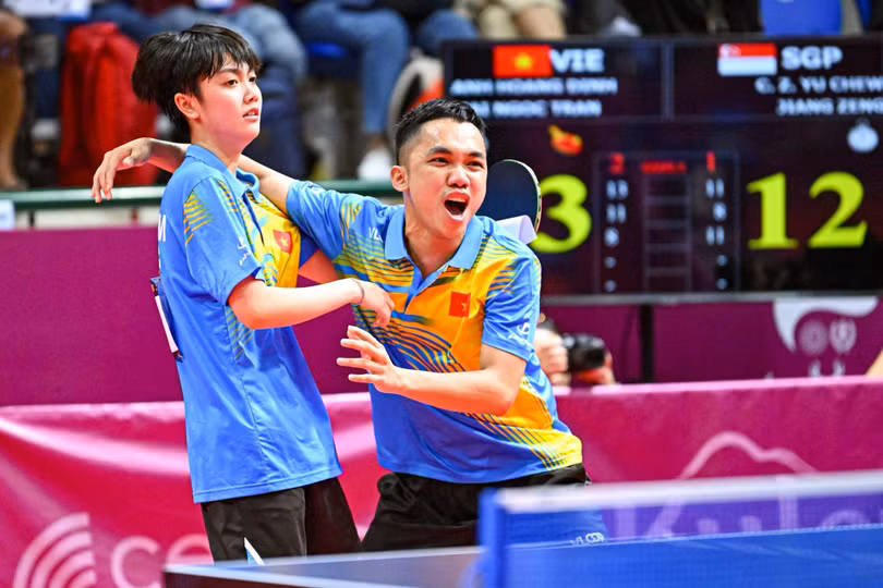 Bóng bàn giành huy chương vàng đặc biệt sau 26 năm