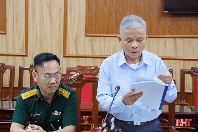 Hoàn thiện cuốn sách về liệt sĩ và công tác quy tập hài cốt liệt sĩ Hà Tĩnh