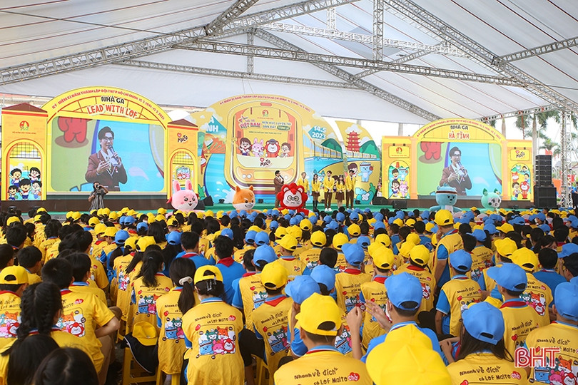 Ngày hội “Tuổi trẻ Việt Nam - rèn đức luyện tài, dẫn dắt tương lai” tại Hà Tĩnh