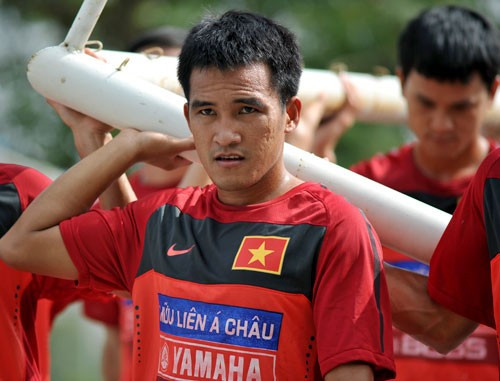 Sỹ Cường được các đồng nghiệp ở đội tuyển nể phục. Ảnh: Hoàng Hà.