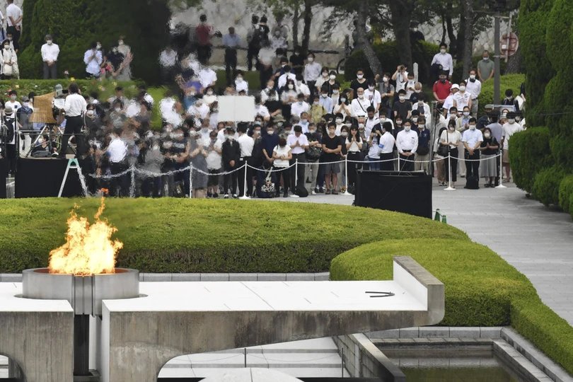 Nhật Bản tưởng niệm 75 năm ngày Mỹ ném bom xuống Hiroshima