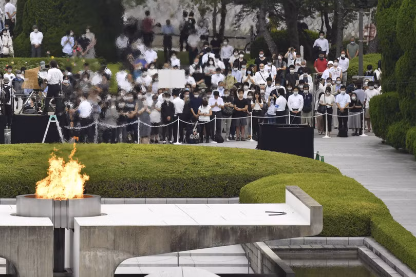 Nhật Bản tưởng niệm 75 năm ngày Mỹ ném bom xuống Hiroshima