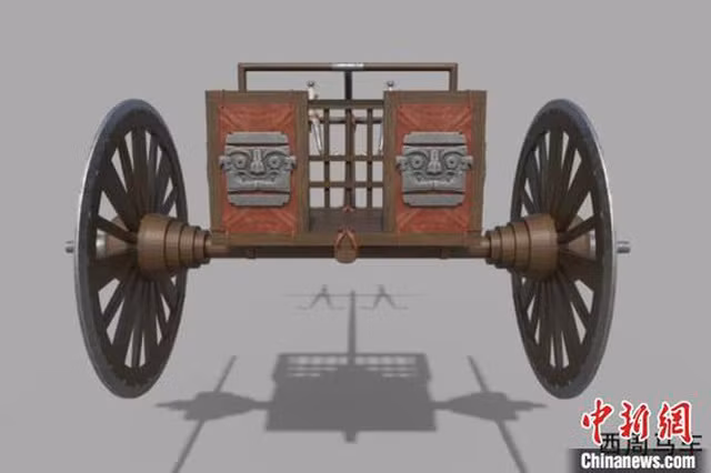 Khai quật cỗ xe ngựa gần 3.000 năm tuổi, khảm hàng nghìn mảnh ngọc lam