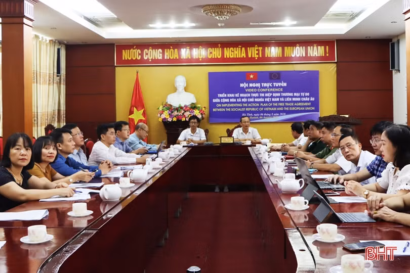 Hà Tĩnh xây dựng kế hoạch thực thi Hiệp định EVFTA