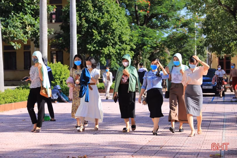 35 điểm thi ở Hà Tĩnh đảm bảo an toàn, đón thí sinh đến làm thủ tục vào chiều nay