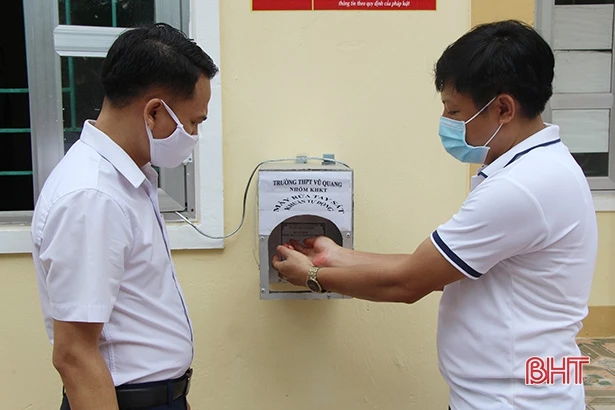 Hà Tĩnh đảm bảo điều kiện y tế an toàn cho hơn 15 ngàn thí sinh thi tốt nghiệp THPT