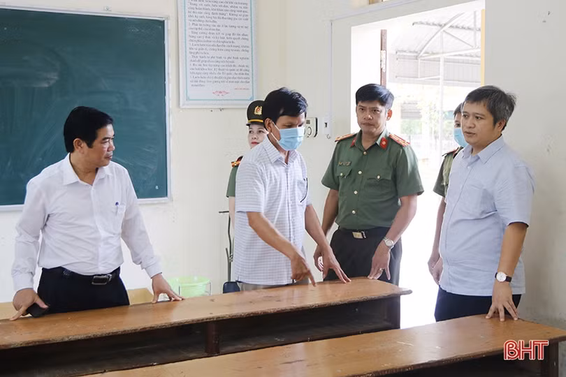 Đảm bảo Kỳ thi tốt nghiệp THPT 2020 tại Hà Tĩnh diễn ra nghiêm túc, an toàn tuyệt đối