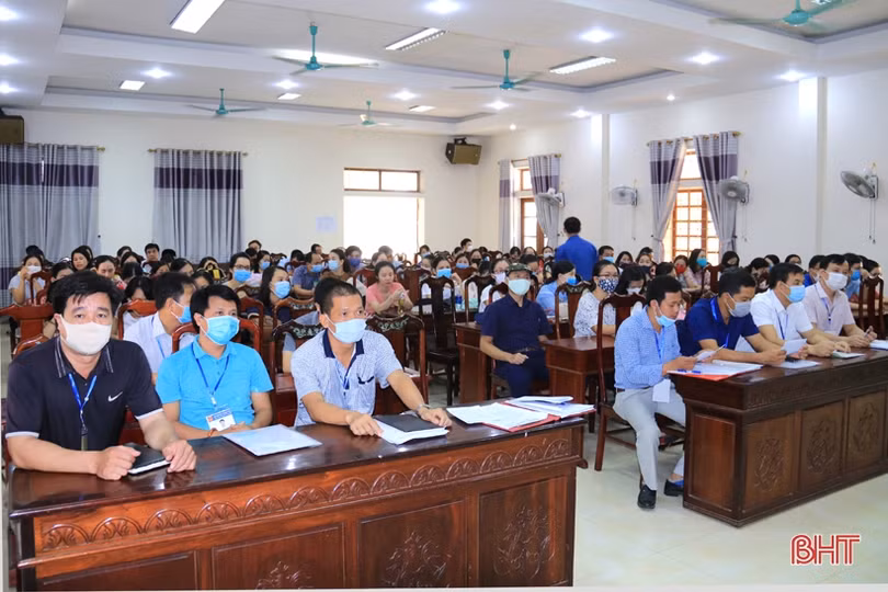 35 điểm thi ở Hà Tĩnh đảm bảo an toàn, đón thí sinh đến làm thủ tục vào chiều nay