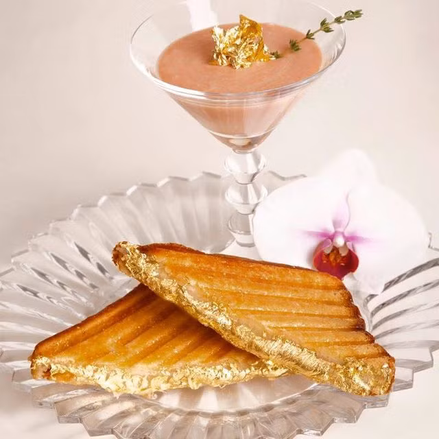 Những món ăn dát vàng chỉ dành cho giới siêu giàu