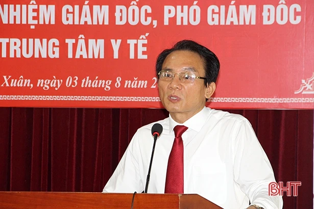 Trung tâm Y tế huyện Nghi Xuân có giám đốc mới