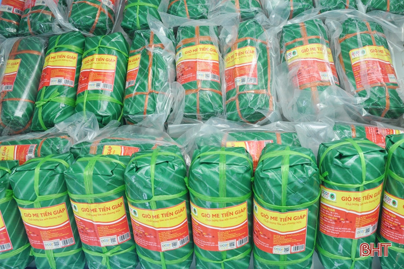 Ấn tượng gian hàng trưng bày sản phẩm nông nghiệp tiêu biểu của Hương Khê