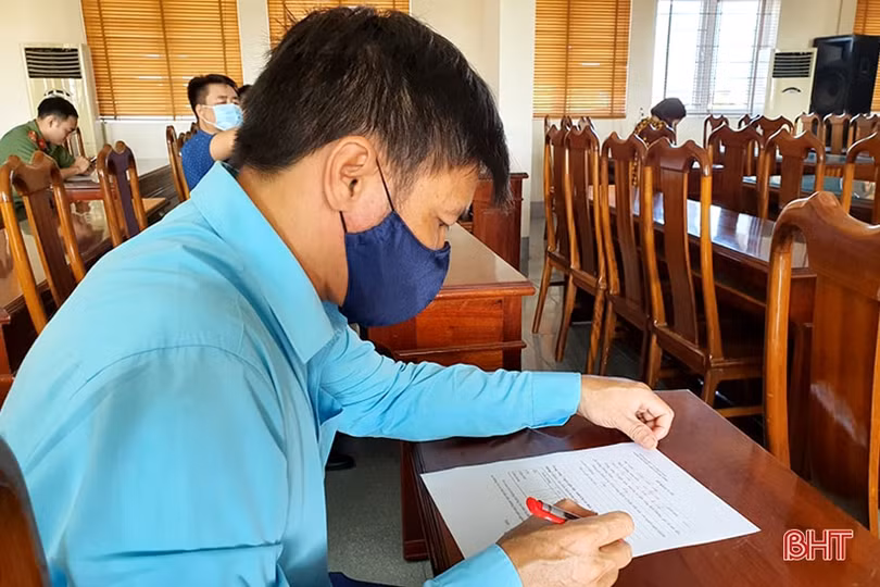 35 điểm thi ở Hà Tĩnh đảm bảo an toàn, đón thí sinh đến làm thủ tục vào chiều nay