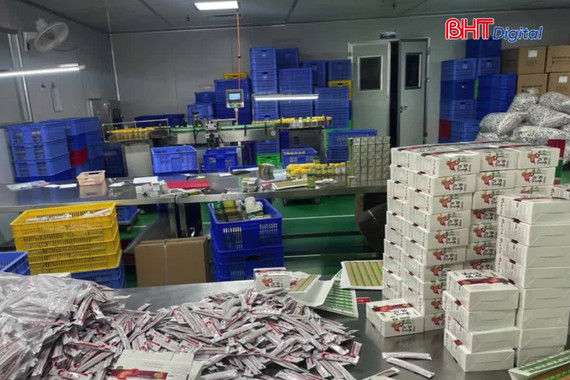 Triệt phá đường dây thực phẩm chức năng giả doanh thu gần 1.800 tỉ đồng