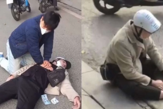 Trên đường đi công tác, nam bác sĩ ép tim cứu người gặp nạn
