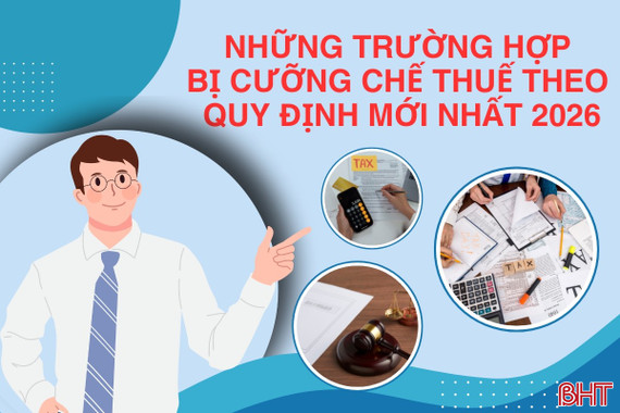 [Motion Graphics] Những trường hợp bị cưỡng chế thuế theo quy định mới nhất 2026
