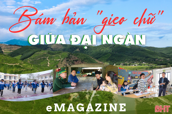 Bám bản "gieo chữ" giữa đại ngàn