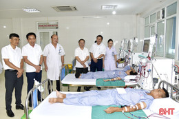 Trung tâm Y tế Hồng Lĩnh khai trương đơn nguyên thận nhân tạo