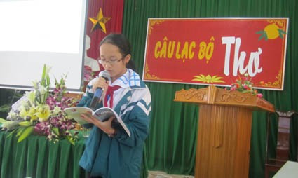 Những vần thơ được chia sẻ cũng chính là sự tri ân của những học sinh đối với công lao dạy dỗ của các thầy cô giáo